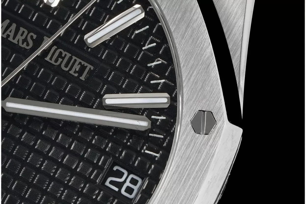 Royal Oak 41mm 15510 SS / SS Black / Stk APSF A4302 Super Clone - Image 4