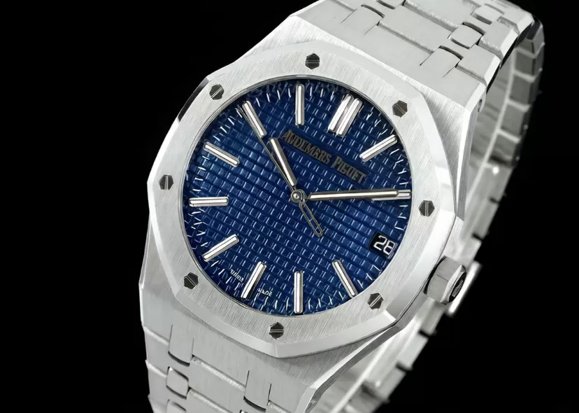 Royal Oak 41mm 15510 SS / SS Blue / Stk APSF A4302 Super Clone