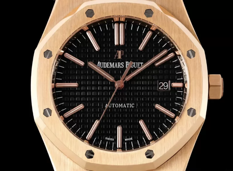 Royal Oak 15400 RG / RG Black / Stk APSF SA3120 Super Clone - Image 2