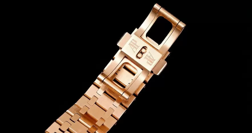 Royal Oak 15400 RG / RG Black / Stk APSF SA3120 Super Clone - Image 17