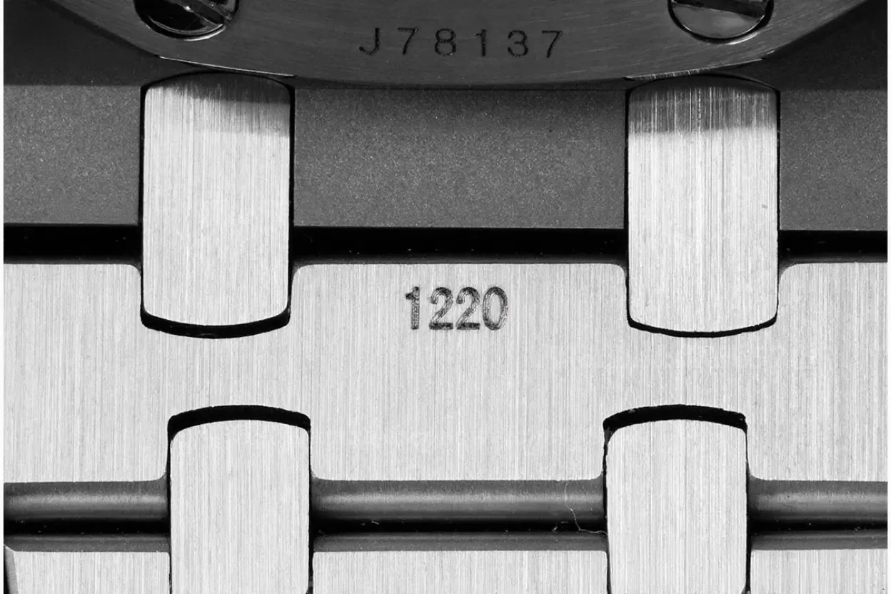 Royal Oak 15450 SS / SS White / Stk APSF SA3120 Super Clone - Image 19