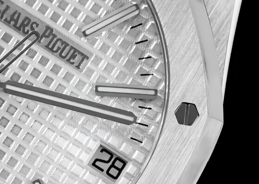 Royal Oak 15510 SS / SS White / Stk APSF A4302 Super Clone - Image 4