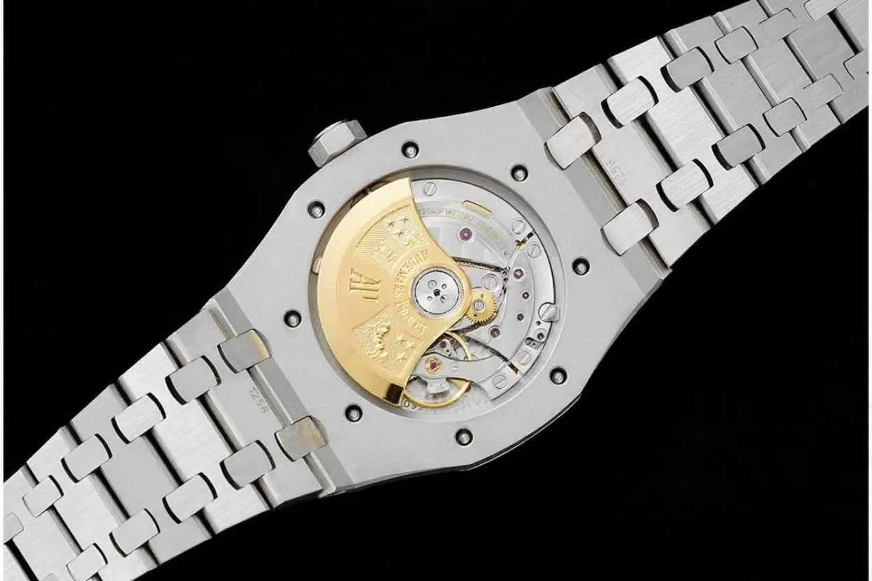 Royal Oak 15450 SS / SS Grey / Stk ZF SA3120 Super Clone - Image 6