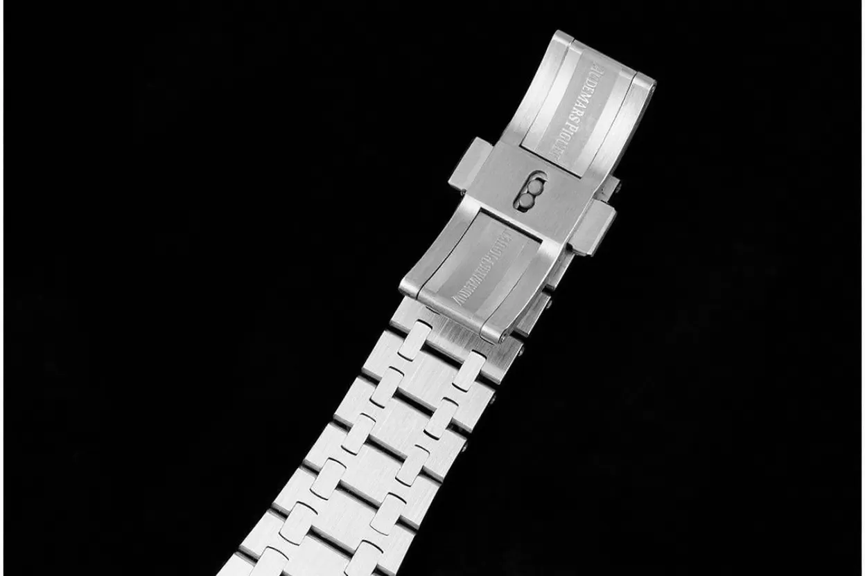 Royal Oak 15450 SS / SS Grey / Stk ZF SA3120 Super Clone - Image 12