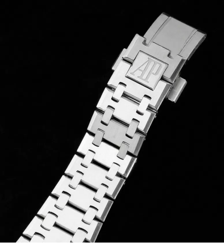Royal Oak 15450 SS / SS Grey / Stk ZF SA3120 Super Clone - Image 14