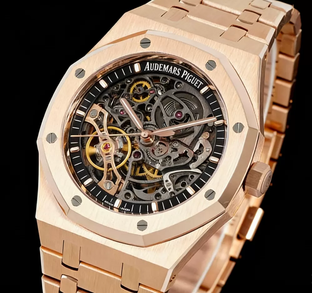 Royal Oak 15407 41mm RG / RG Skeleton Dial THBF SH3132 V2 Super Clone