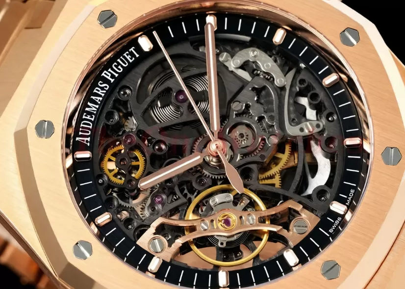 Royal Oak 15407 41mm RG / RG Skeleton Dial THBF SH3132 V2 Super Clone - Image 2