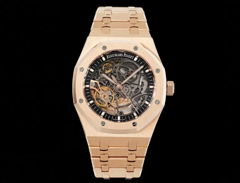 Royal Oak 15407 41mm RG / RG Skeleton Dial THBF SH3132 V2 Super Clone - Image 3