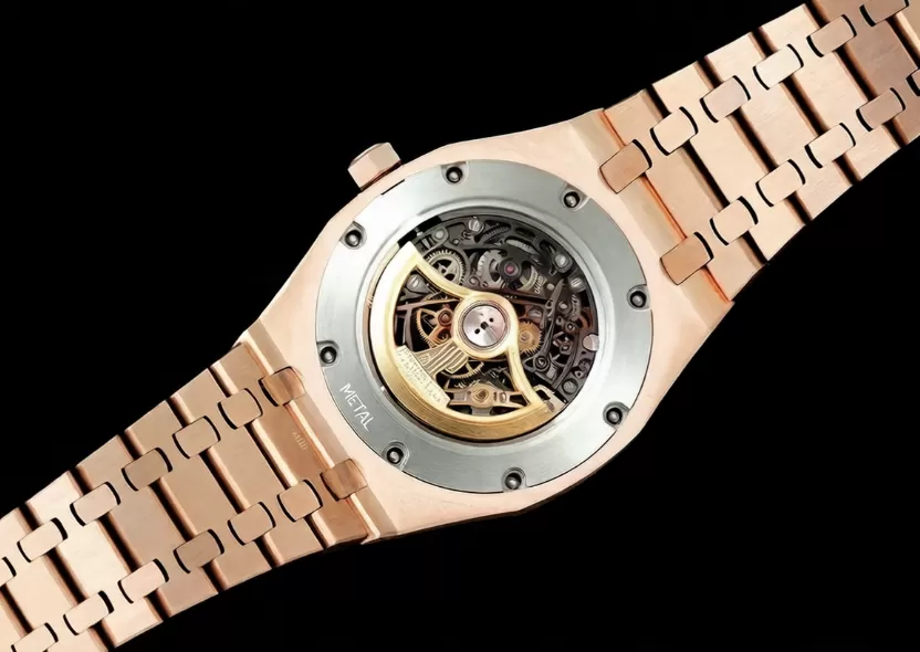Royal Oak 15407 41mm RG / RG Skeleton Dial THBF SH3132 V2 Super Clone - Image 6