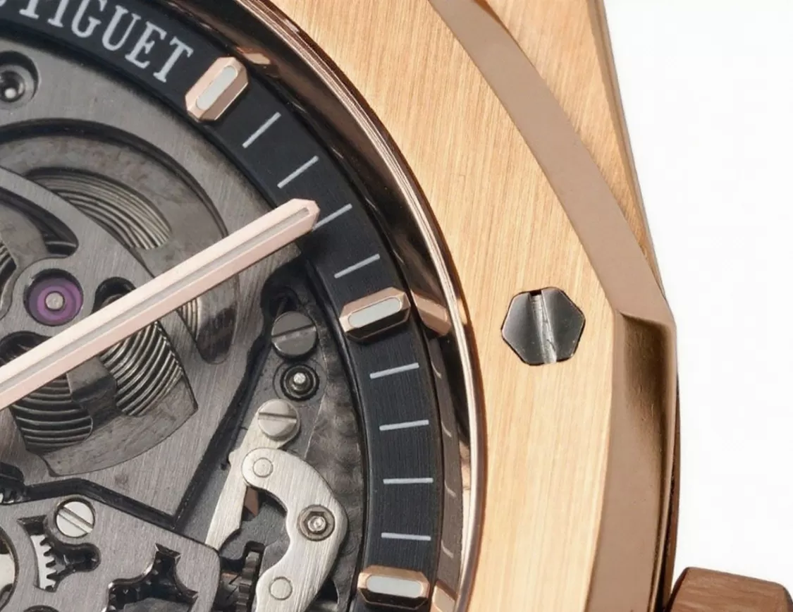 Royal Oak 15407 41mm RG / RG Skeleton Dial THBF SH3132 V2 Super Clone - Image 4