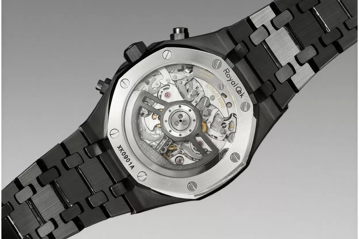 Royal Oak Chrono 26240CE 41mm Ceramic / Cer Black Dial APS V2 SH4401 Super Clone - Image 10