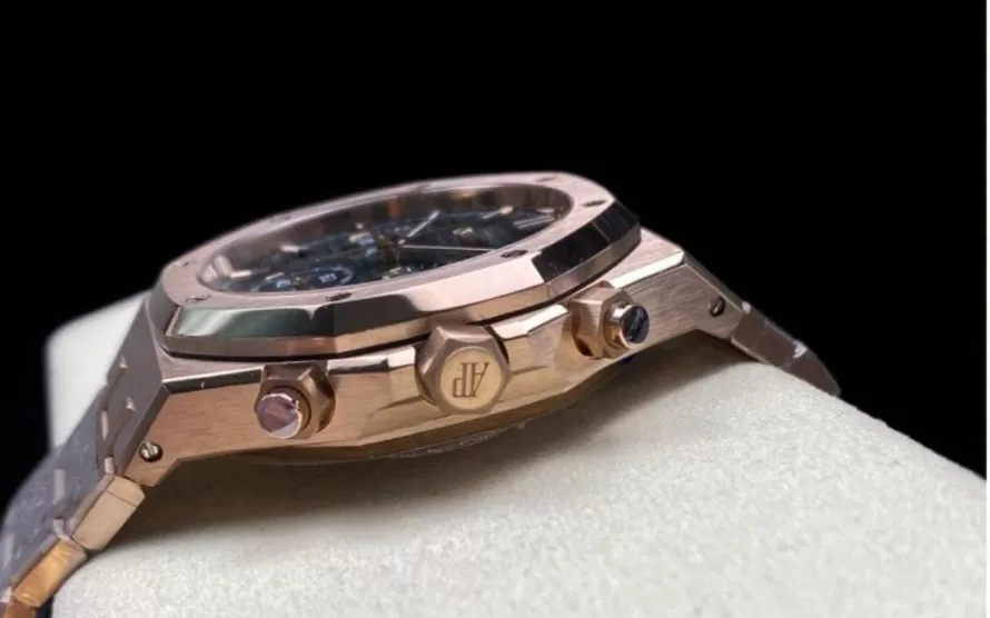 Royal Oak Chrono 26240OR 41mm RG / RG Green Dial APS SH4401 Super Clone - Image 3