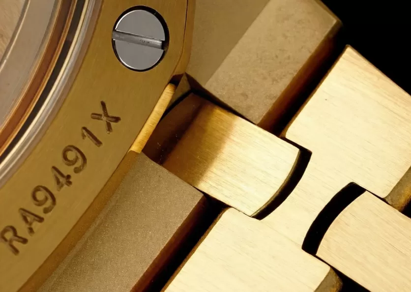 Royal Oak Chrono 26240BA Frosted 41mm YG / YG Gold / Blk APS SH4401 Super Clone - Image 10