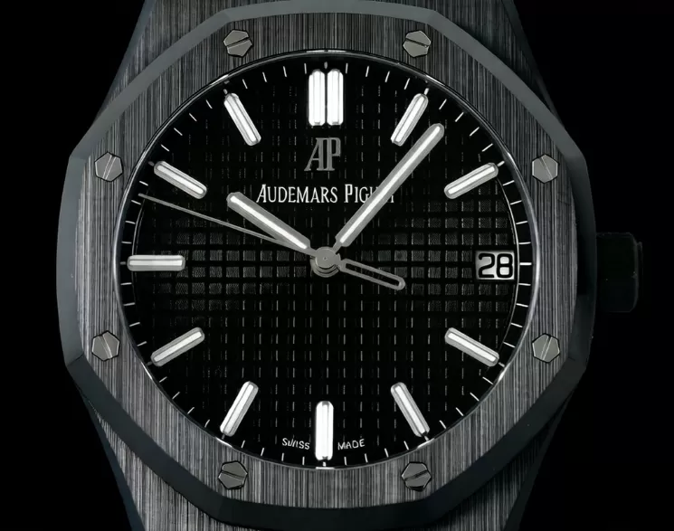 Royal Oak 41mm 15500 Black Ceramic / Cer Black Dial APSF A4302 Super Clone - Image 2