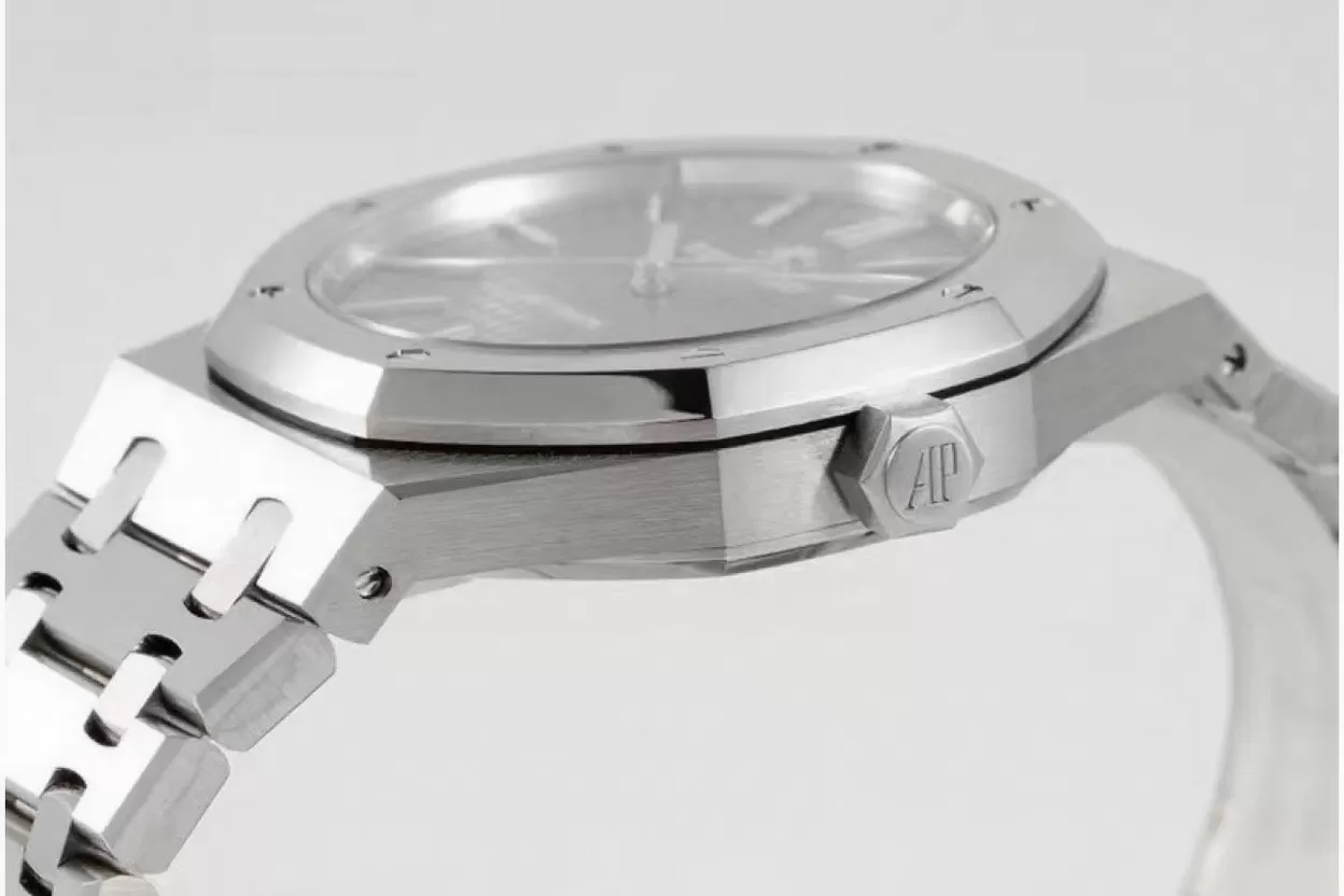 Audemars Piguet ?C Royal Oak 15400 SS / SS Grey ZF V2 A3120 Super Clone - Image 6