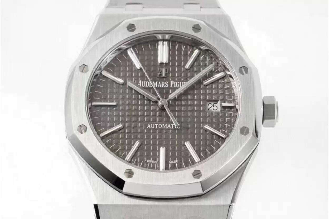 Audemars Piguet ?C Royal Oak 15400 SS / SS Grey ZF V2 A3120 Super Clone - Image 5