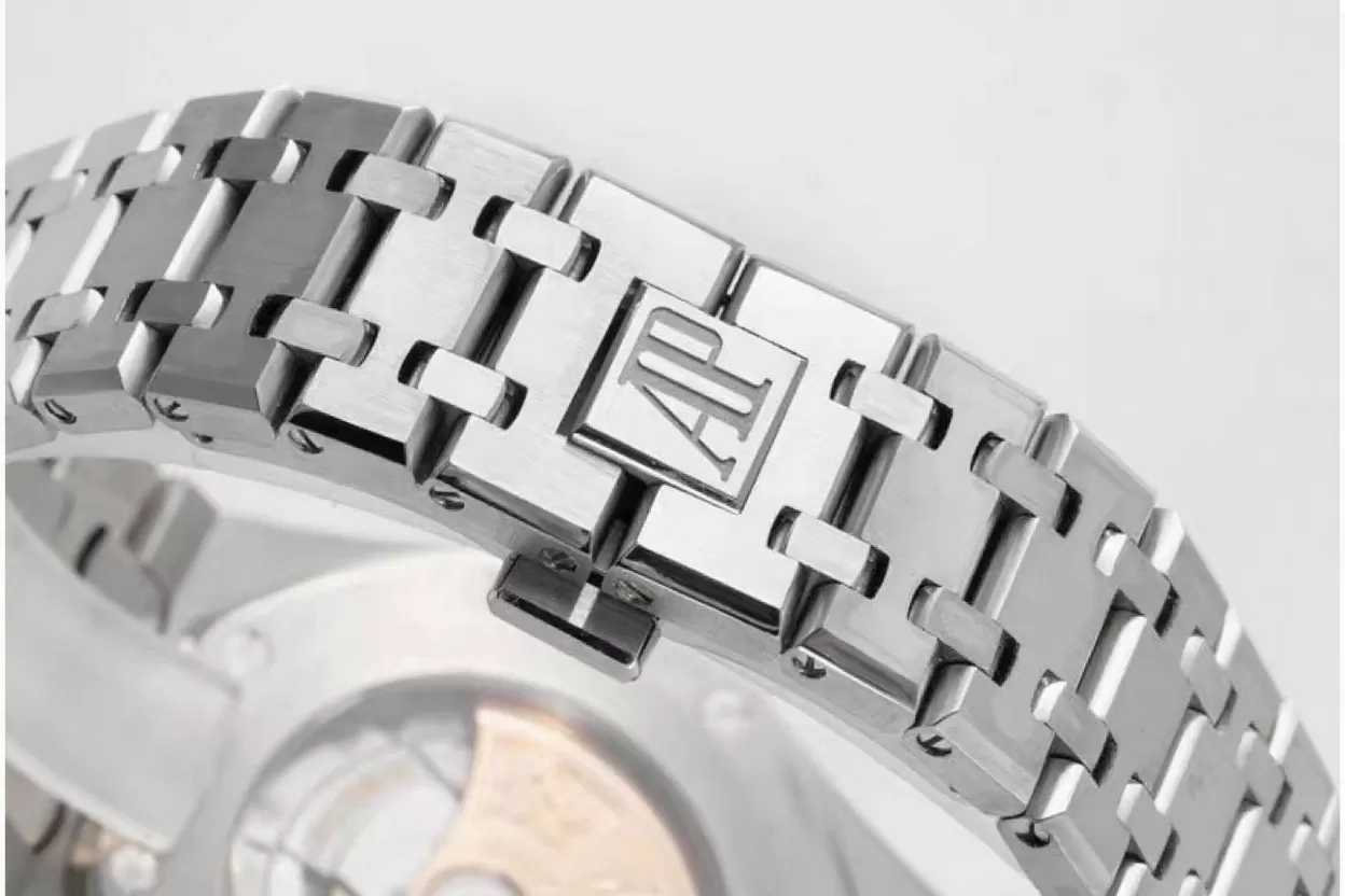 Audemars Piguet ?C Royal Oak 15400 SS / SS Grey ZF V2 A3120 Super Clone - Image 9