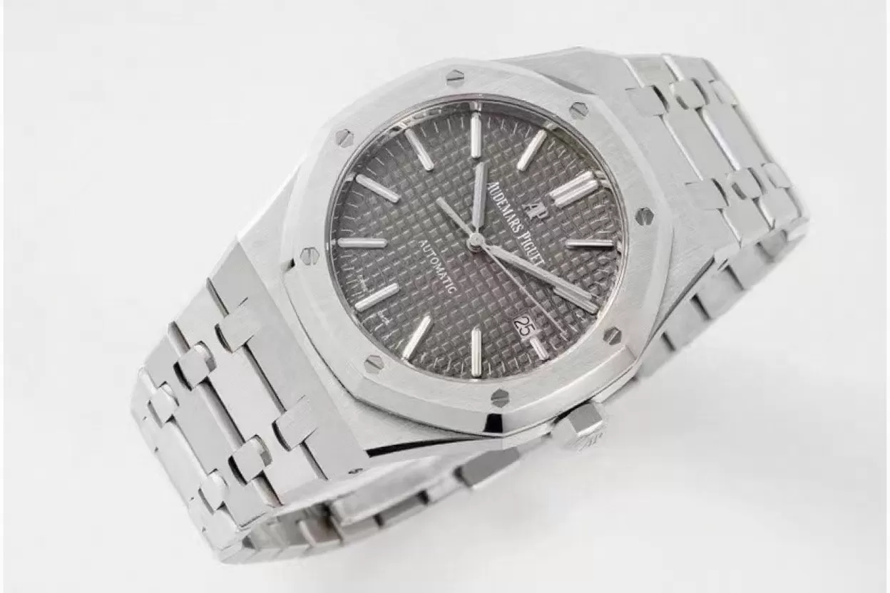 Audemars Piguet ?C Royal Oak 15400 SS / SS Grey ZF V2 A3120 Super Clone - Image 7