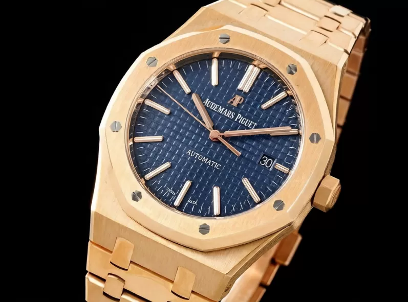 Royal Oak 15400 RG / RG Blue / Stk ZF V2 A3120 Super Clone