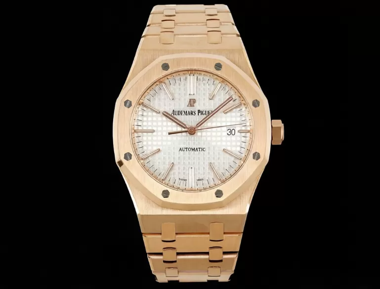 Royal Oak 15400 RG / RG White / Stk ZF V2 A3120 Super Clone - Image 2