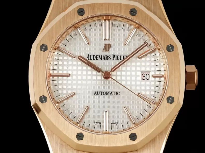 Royal Oak 15400 RG / RG White / Stk ZF V2 A3120 Super Clone - Image 3