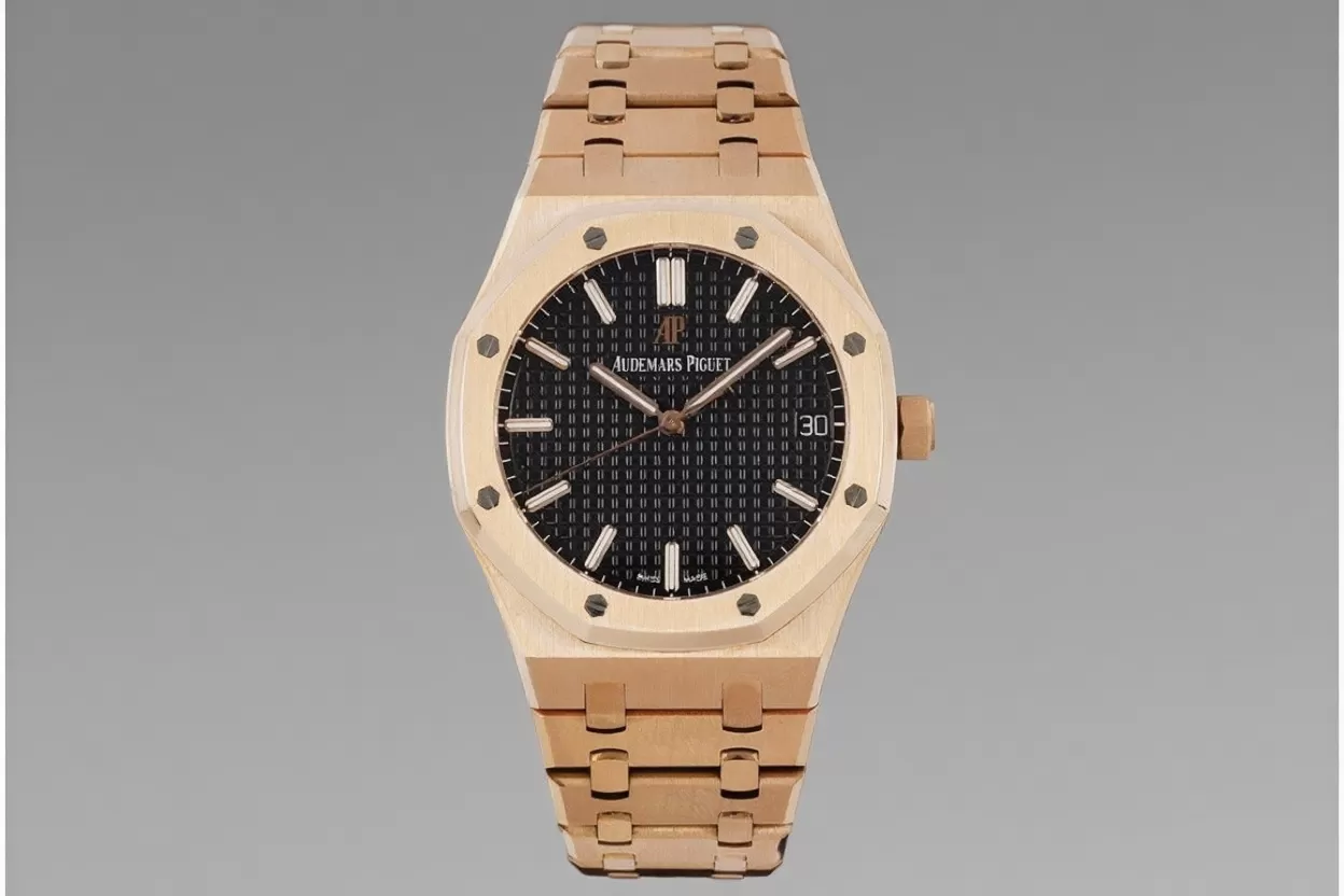 Royal Oak 41mm 15500 RG / RG Black / Stk APSF A4302 Super Clone - Image 3