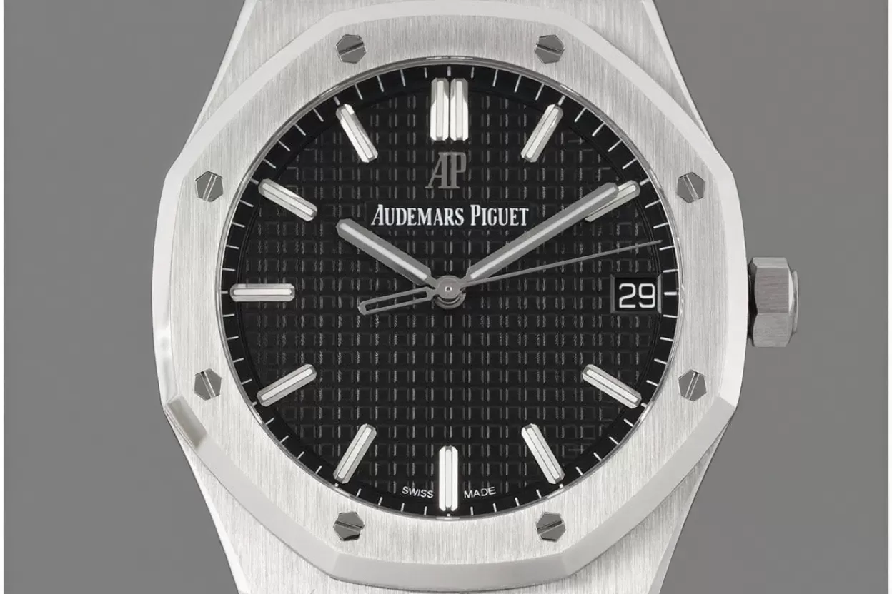 Royal Oak 41mm 15500 SS / SS Black / Stk ZF V3 A4302 Super Clone - Image 2