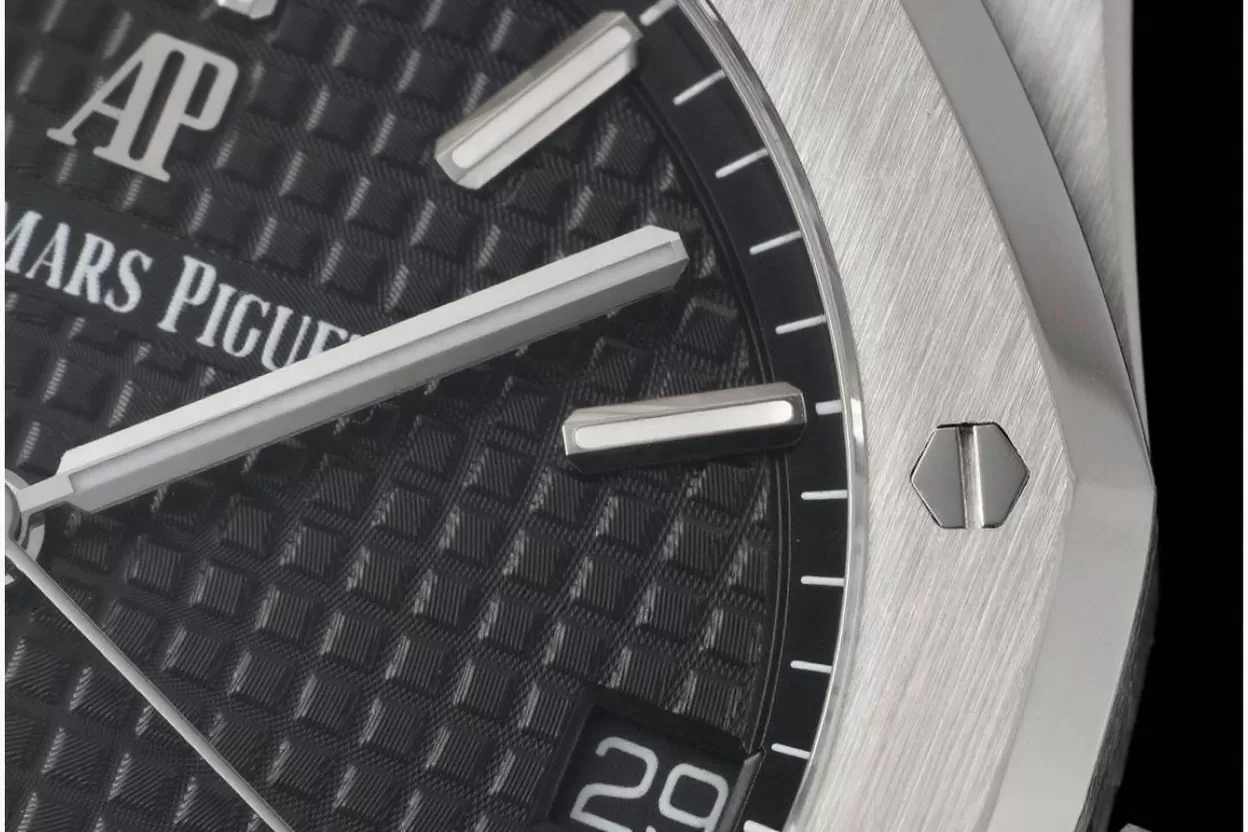 Royal Oak 41mm 15500 SS / SS Black / Stk ZF V3 A4302 Super Clone - Image 4