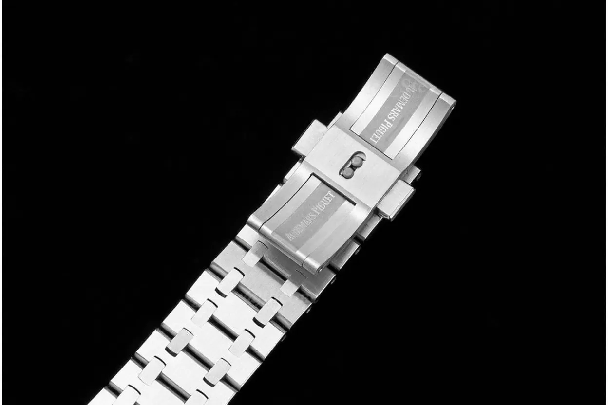 Royal Oak 41mm 15500 SS / SS Black / Stk ZF V3 A4302 Super Clone - Image 14