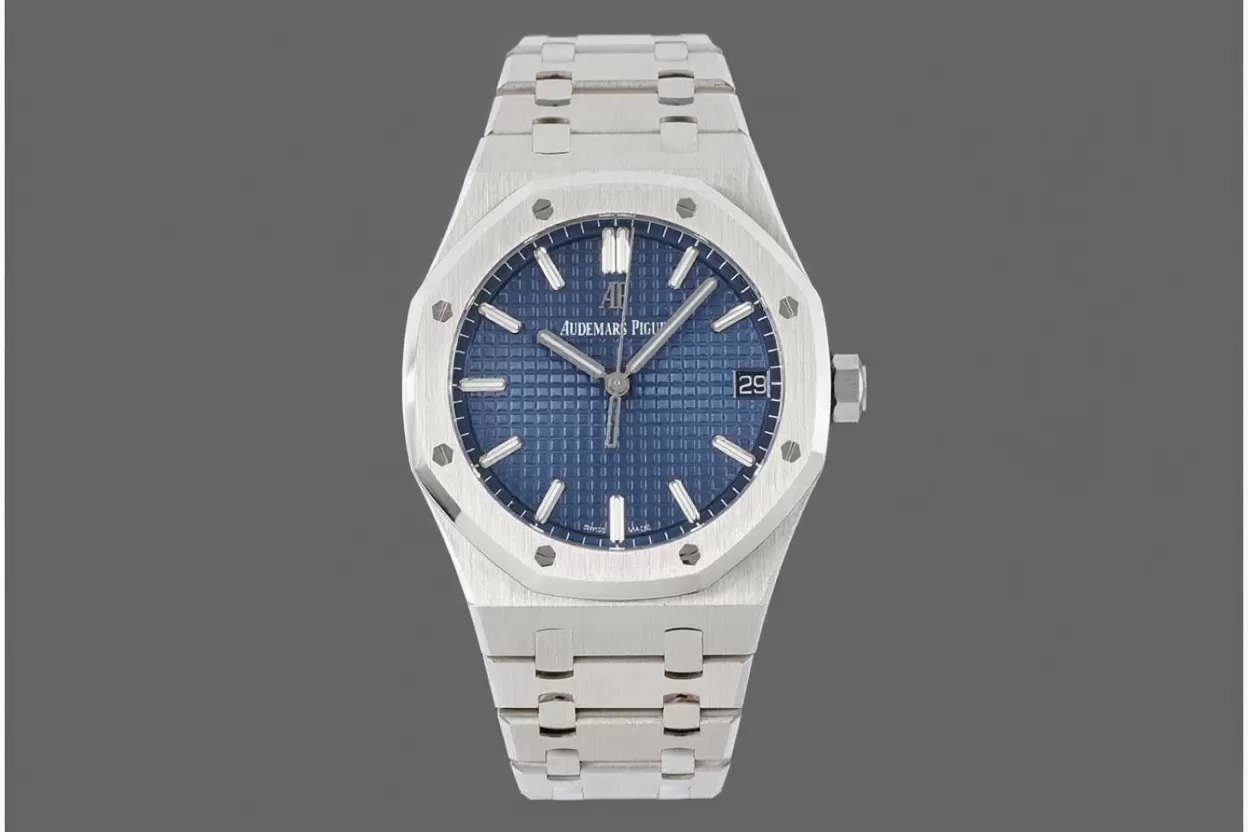 Royal Oak 41mm 15500 SS / SS Blue / Stk ZF V3 A4302 Super Clone - Image 3