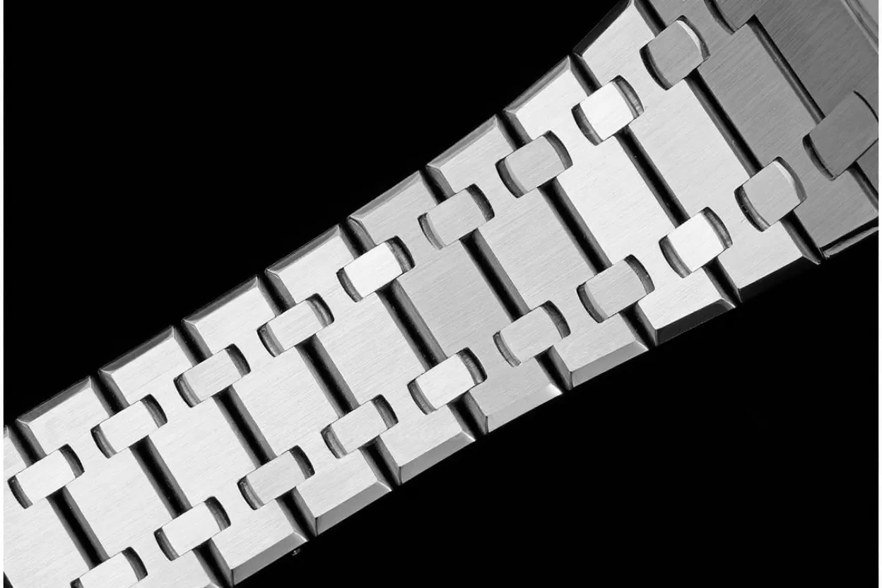 Royal Oak 41mm 15500 SS / SS White / Stk ZF V3 A4302 Super Clone - Image 11