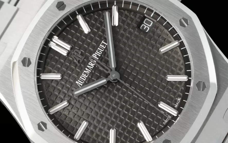 Royal Oak 41mm 15500 SS / SS Grey / Stk ZF V3 A4302 Super Clone - Image 3