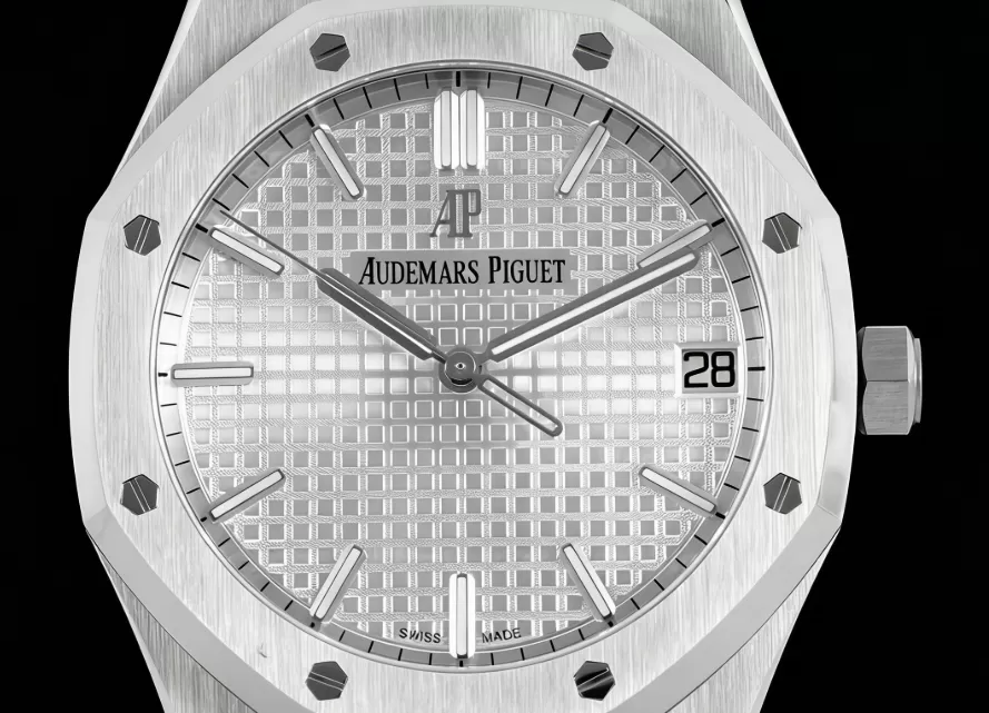 Royal Oak 41mm 15500 SS / SS White / Stk APSF A4302 Super Clone - Image 2
