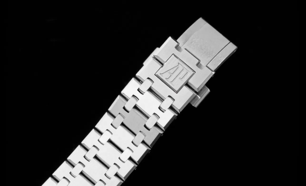 Royal Oak 15400 SS / SS White / Stk APSF SA3120 Super Clone - Image 16