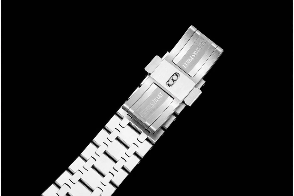 Royal Oak 15400 SS / SS White / Stk APSF SA3120 Super Clone - Image 17
