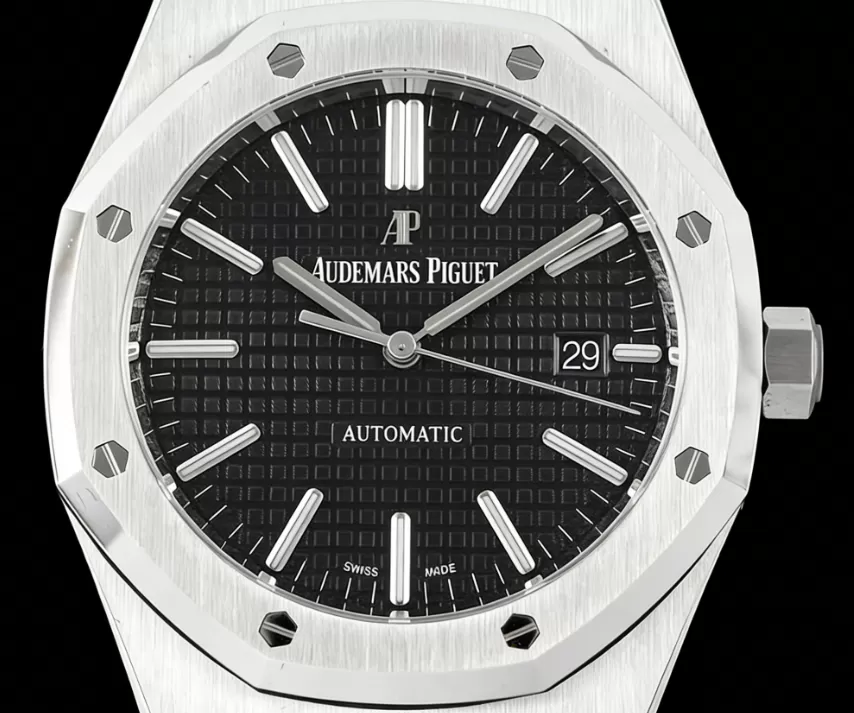 Royal Oak 15400 SS / SS Black / Stk APSF SA3120 Super Clone - Image 2