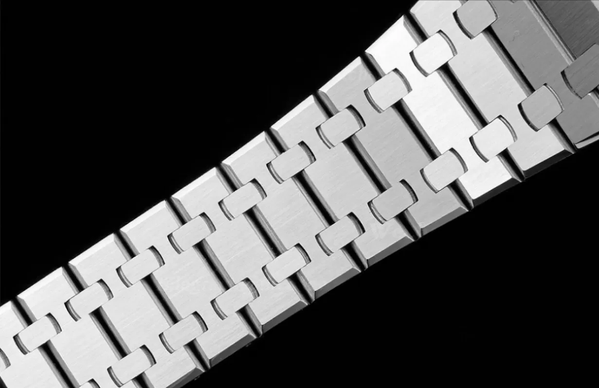 Royal Oak 15400 SS / SS Black / Stk APSF SA3120 Super Clone - Image 16