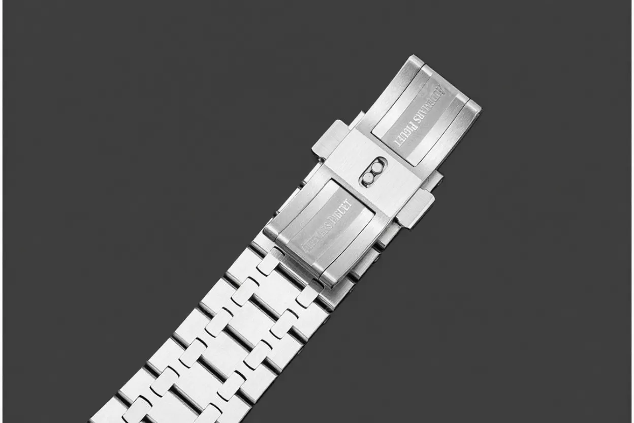 Royal Oak 15400 SS / SS Black / Stk APSF SA3120 Super Clone - Image 19