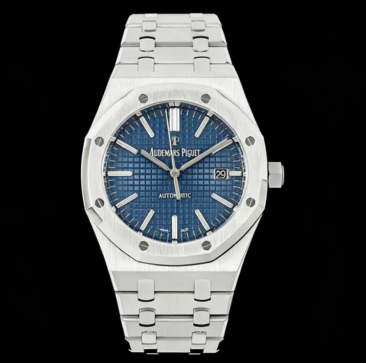 Royal Oak 15400 SS / SS Blue / Stk APSF SA3120 Super Clone - Image 2