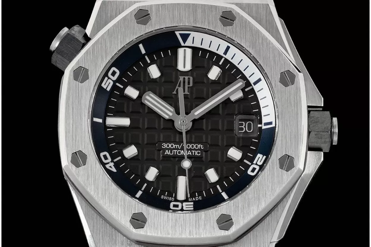 Royal Oak Offshore Diver 15720 42mm SS / RU Grey / Stk ZF A4308 - Image 2