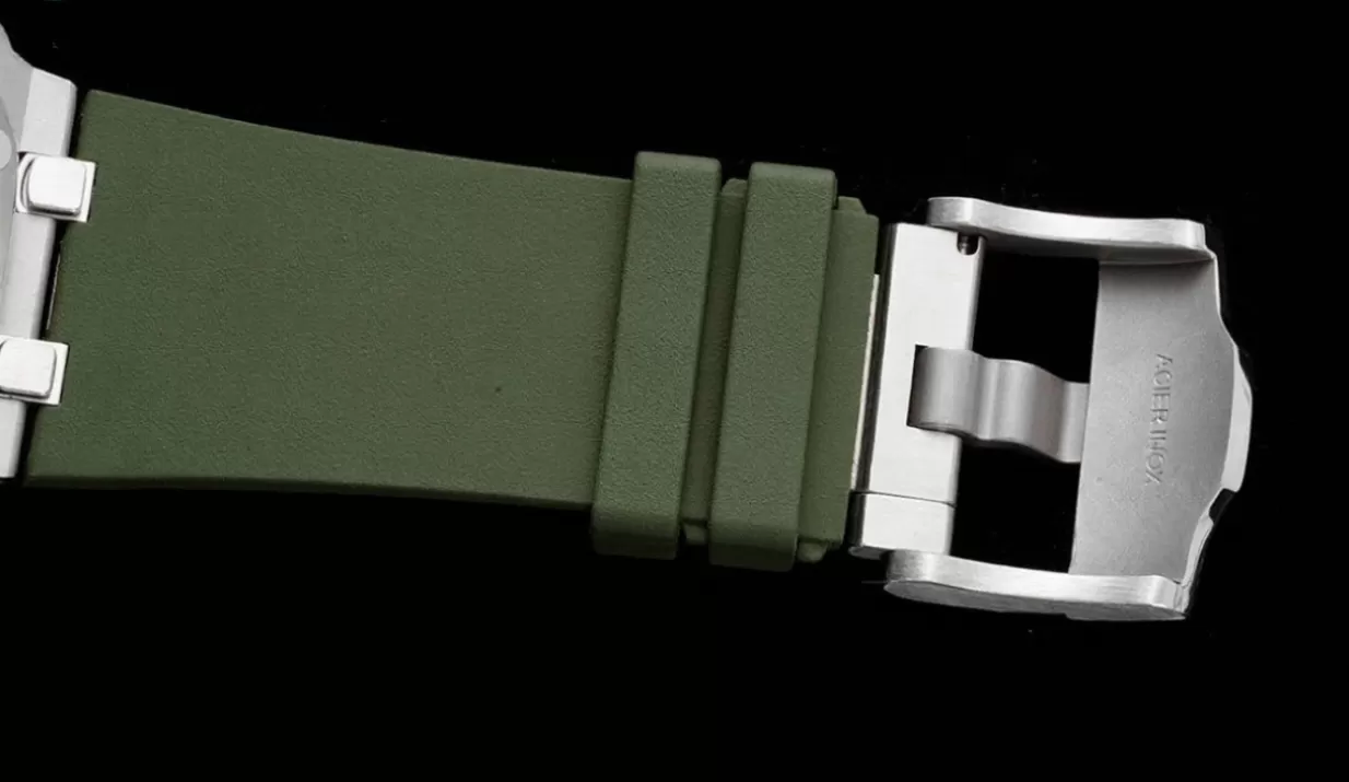 Royal Oak Offshore Diver 15720 42mm SS / RU Green / Stk ZF A4308 - Image 18