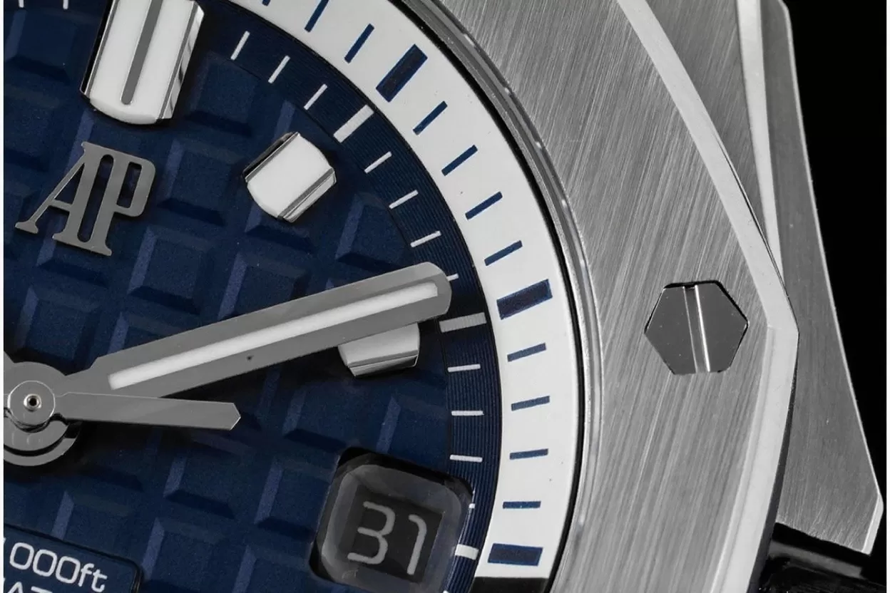 Royal Oak Offshore Diver 15720 42mm SS / RU Blue / Stk ZF A4308 - Image 5