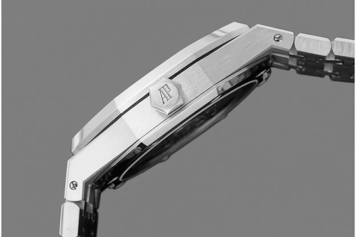 Royal Oak 50th Anniverary 41mm 15510 SS / SS Black / Stk ZF A4302 - Image 6