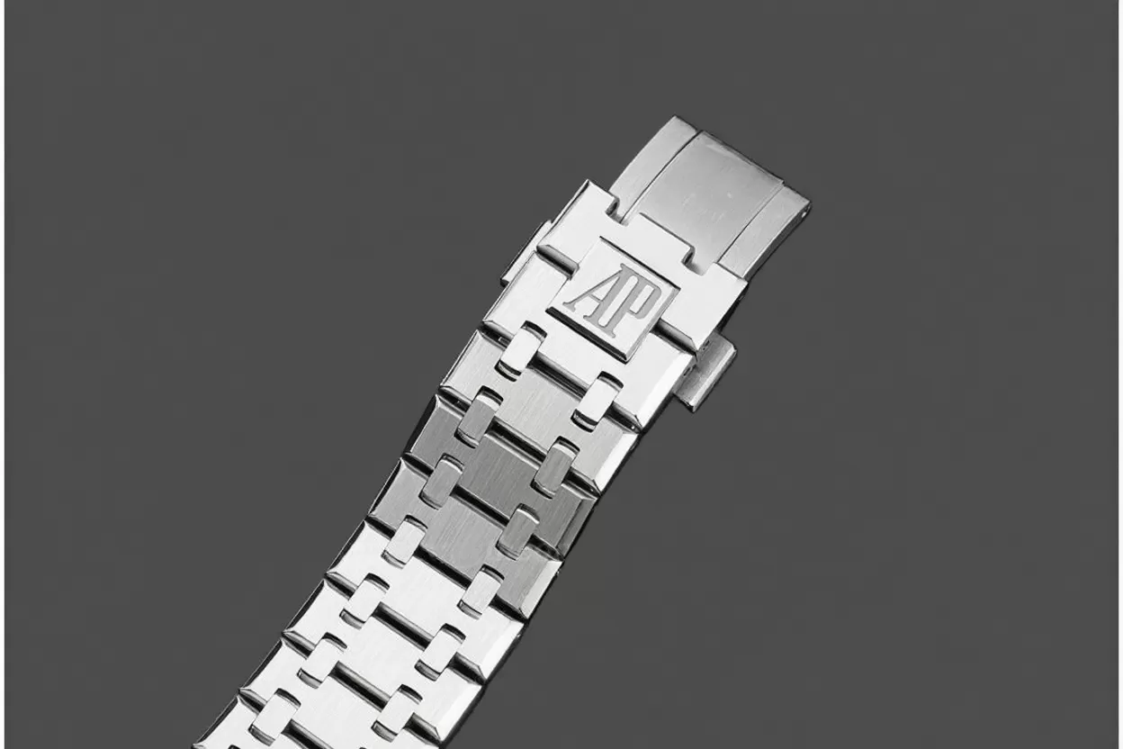 Royal Oak 50th Anniverary 41mm 15510 SS / SS Black / Stk ZF A4302 - Image 17