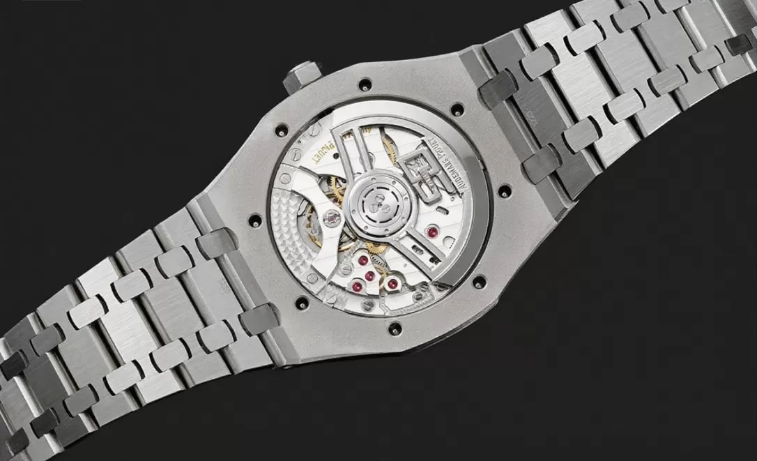 Royal Oak 50th Anniverary 41mm 15510 SS / SS Blue / Stk ZF A4302 - Image 5