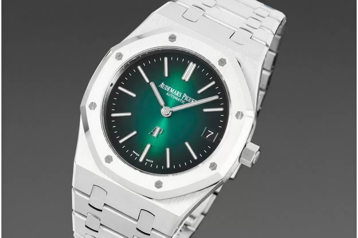 Royal Oak 39mm 16202 SS / SS Green Dial ZF A7121