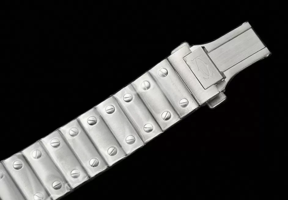 Santos De Cartier 35mm SS / SS Blue Dial BVF MY9039 - Image 15