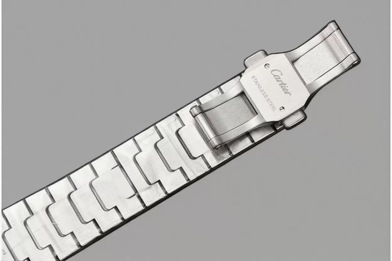 Santos De Cartier 35mm SS / SS Blue Dial BVF MY9039 - Image 16
