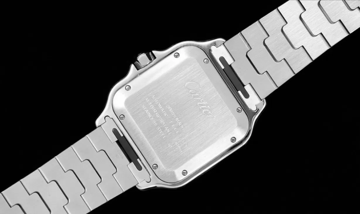 Santos De Cartier 2018 Mens XL 40mm SS / SS Wht BVF MY9019 - Image 8