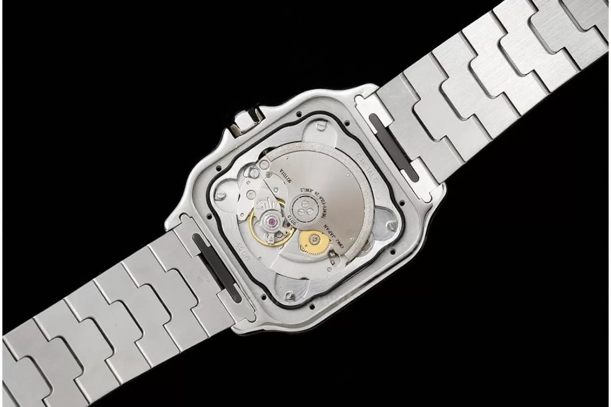 Santos De Cartier 2018 Mens XL 40mm SS / SS Wht BVF MY9019 - Image 9